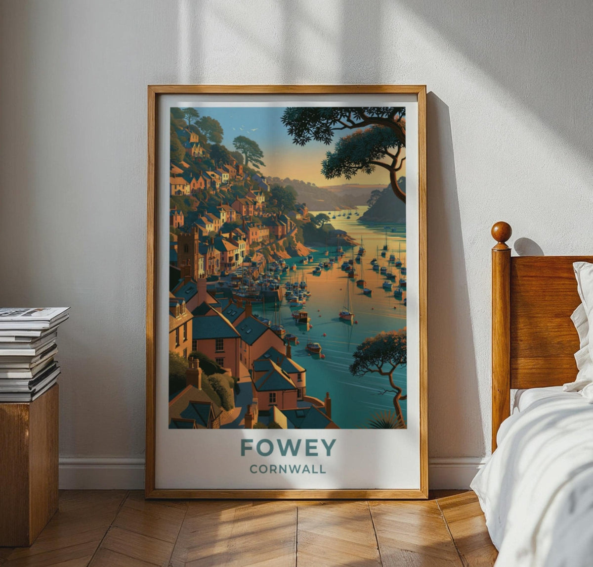 Fowey Poster - WanderWall