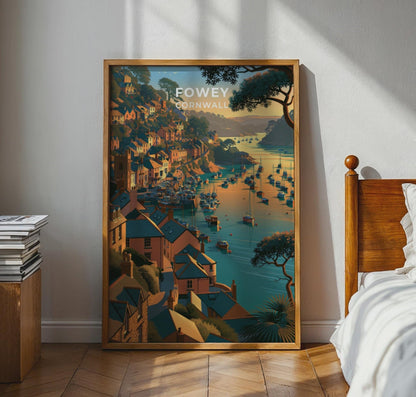 Fowey Poster - WanderWall