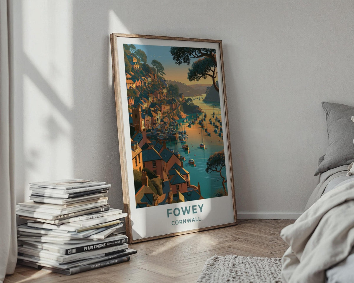 Fowey Poster - WanderWall