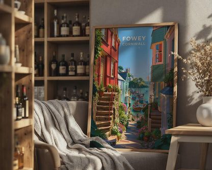 Fowey Poster - WanderWall