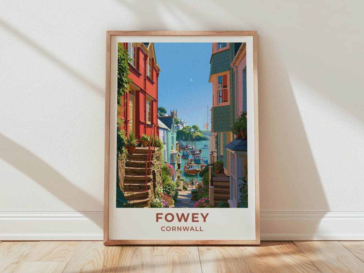 Fowey Poster - WanderWall