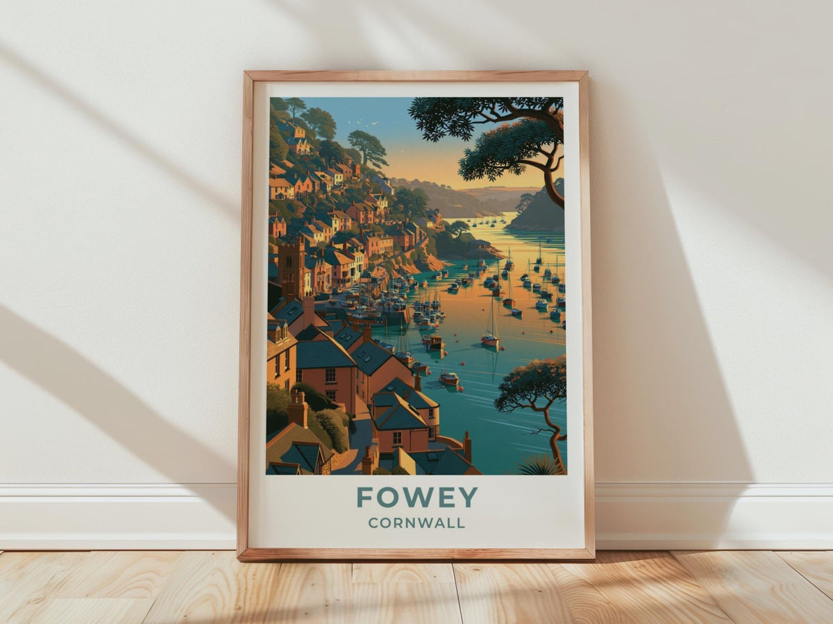 Fowey Poster - WanderWall