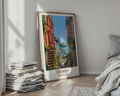 Fowey Poster - WanderWall