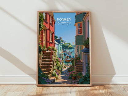 Fowey Poster - WanderWall