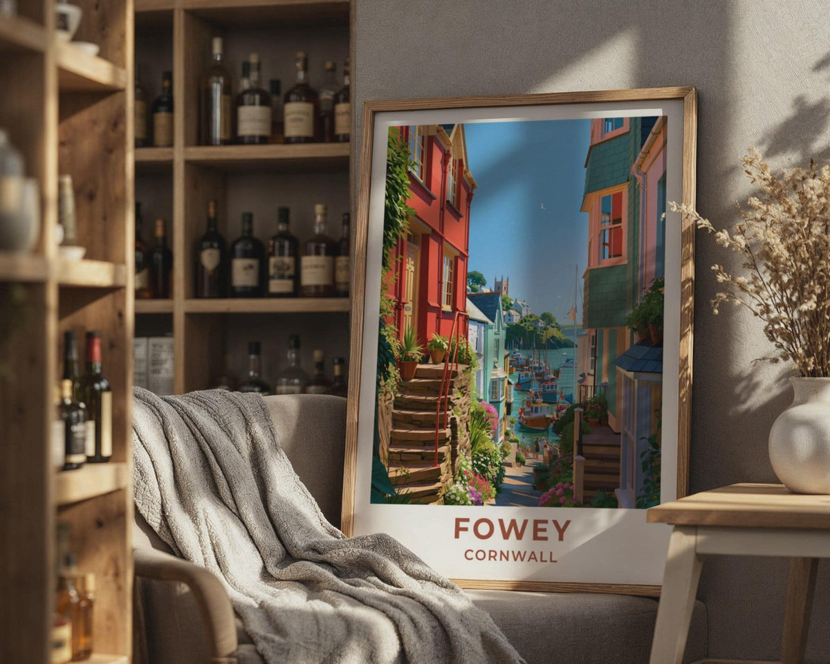 Fowey Poster - WanderWall