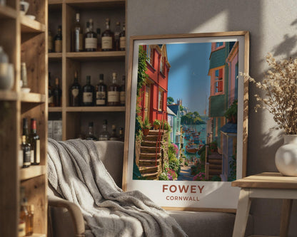 Fowey Poster - WanderWall