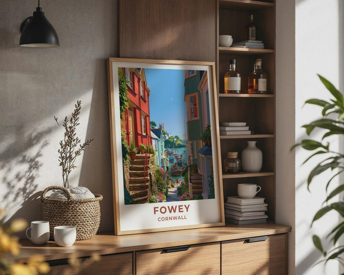 Fowey Poster - WanderWall