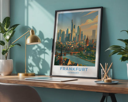 Frankfurt Poster - WanderWall