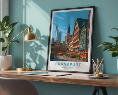 Frankfurt Poster - WanderWall