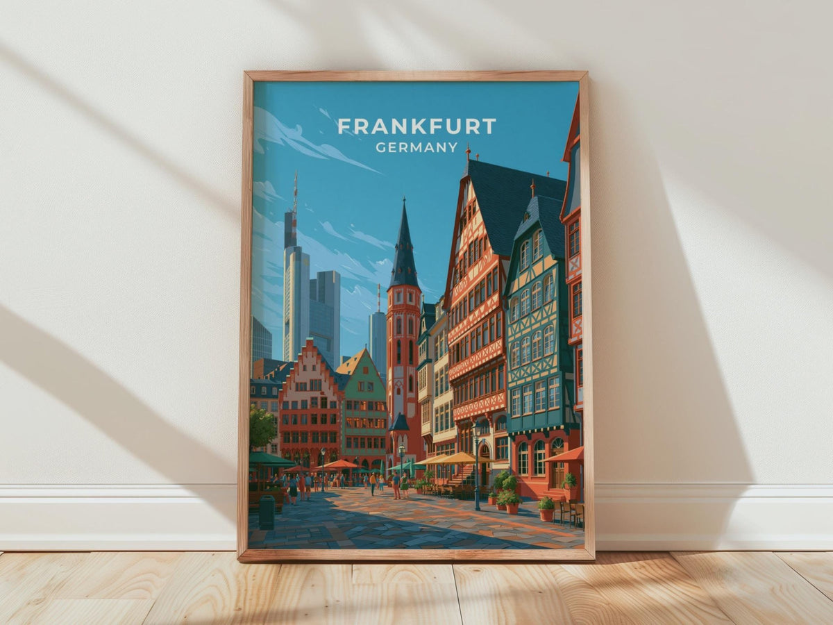 Frankfurt Poster - WanderWall