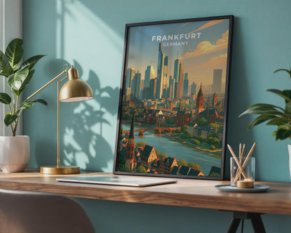 Frankfurt Poster - WanderWall