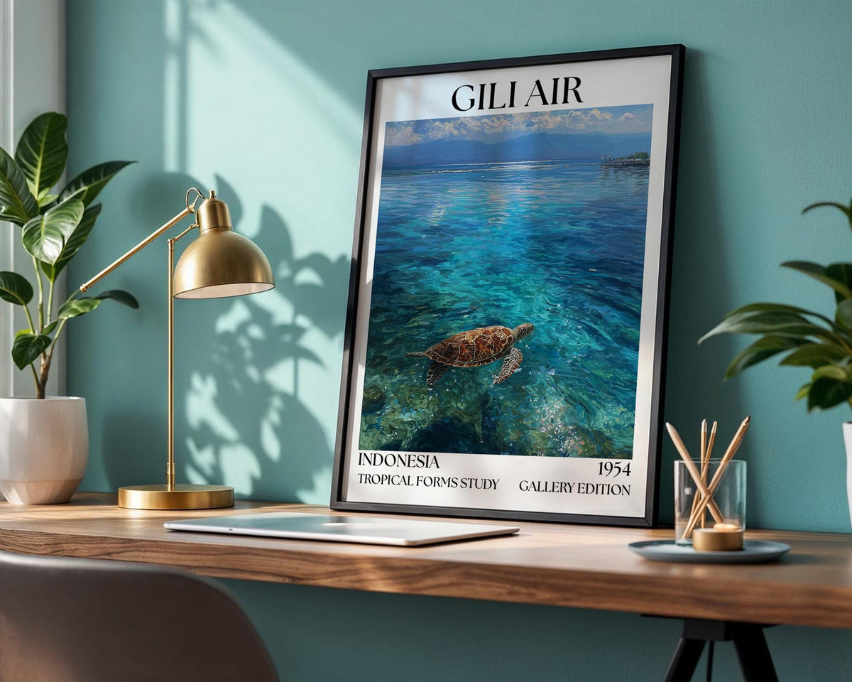 Gili Air Gallery Edition Poster - WanderWall