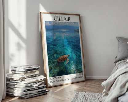 Gili Air Gallery Edition Poster - WanderWall