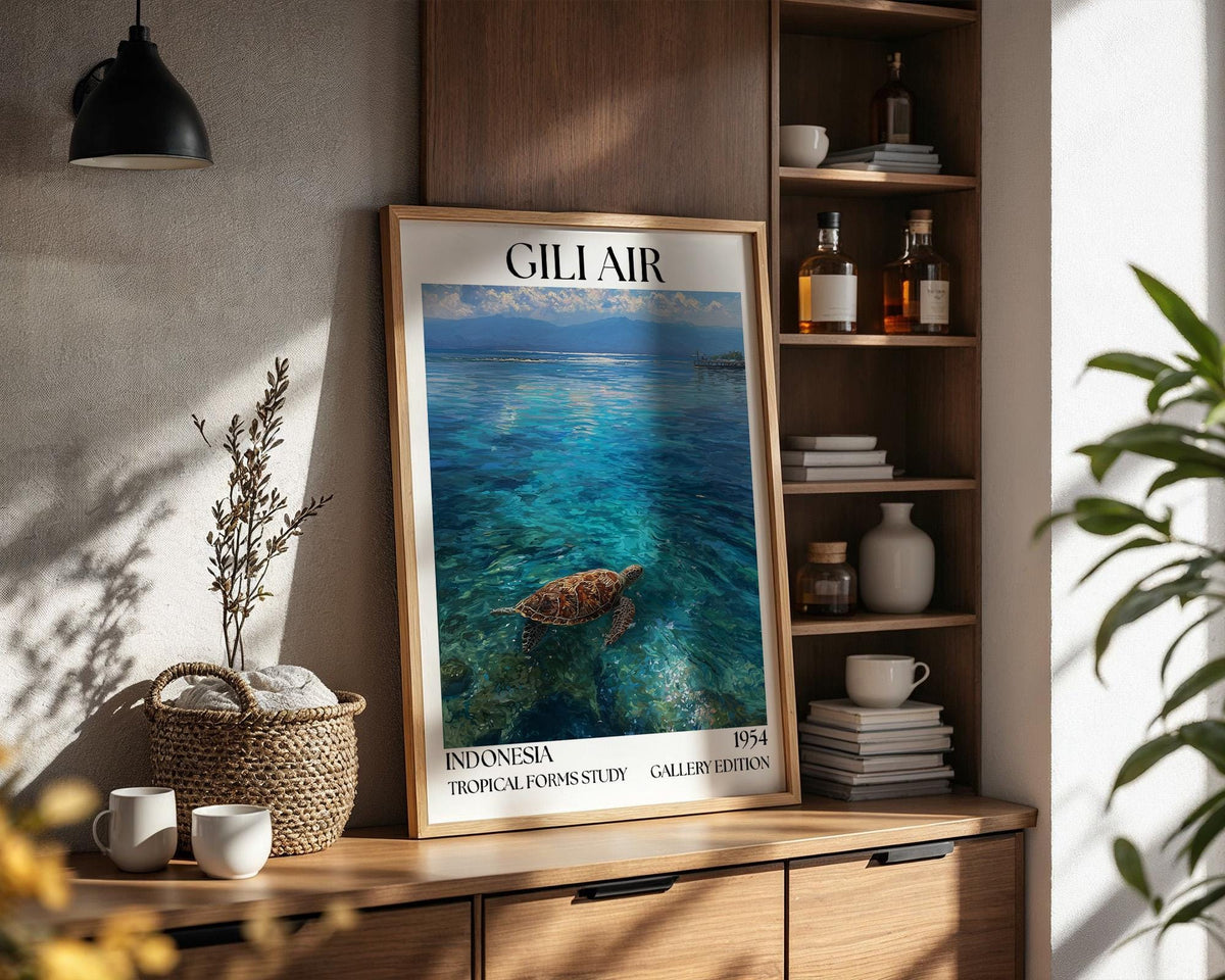 Gili Air Gallery Edition Poster - WanderWall