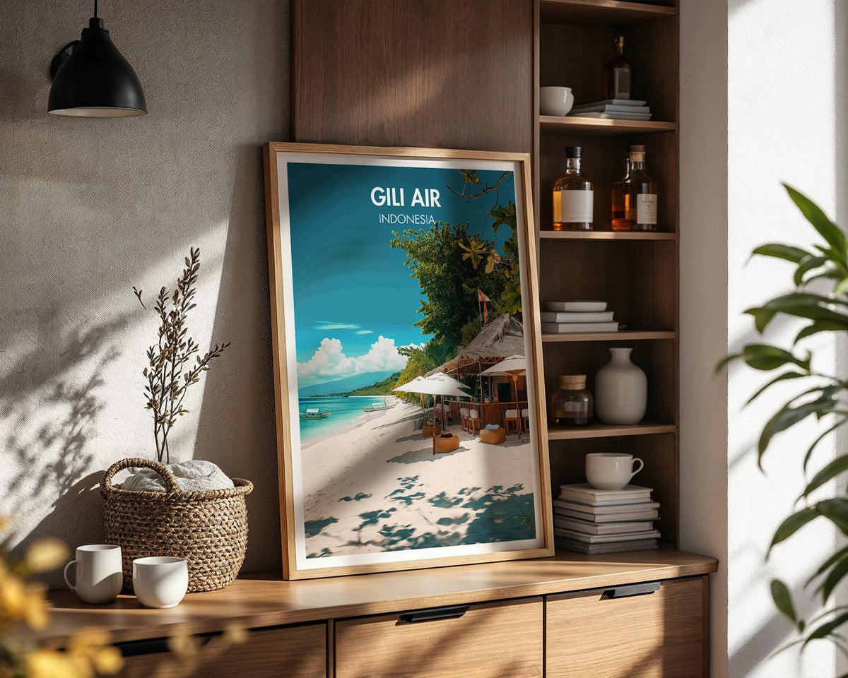 Gili Air Poster - WanderWall