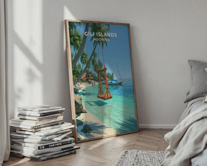 Gili Islands Poster - WanderWall