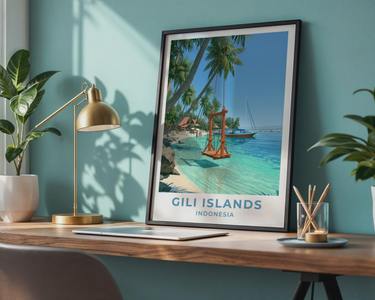 Gili Islands Poster - WanderWall