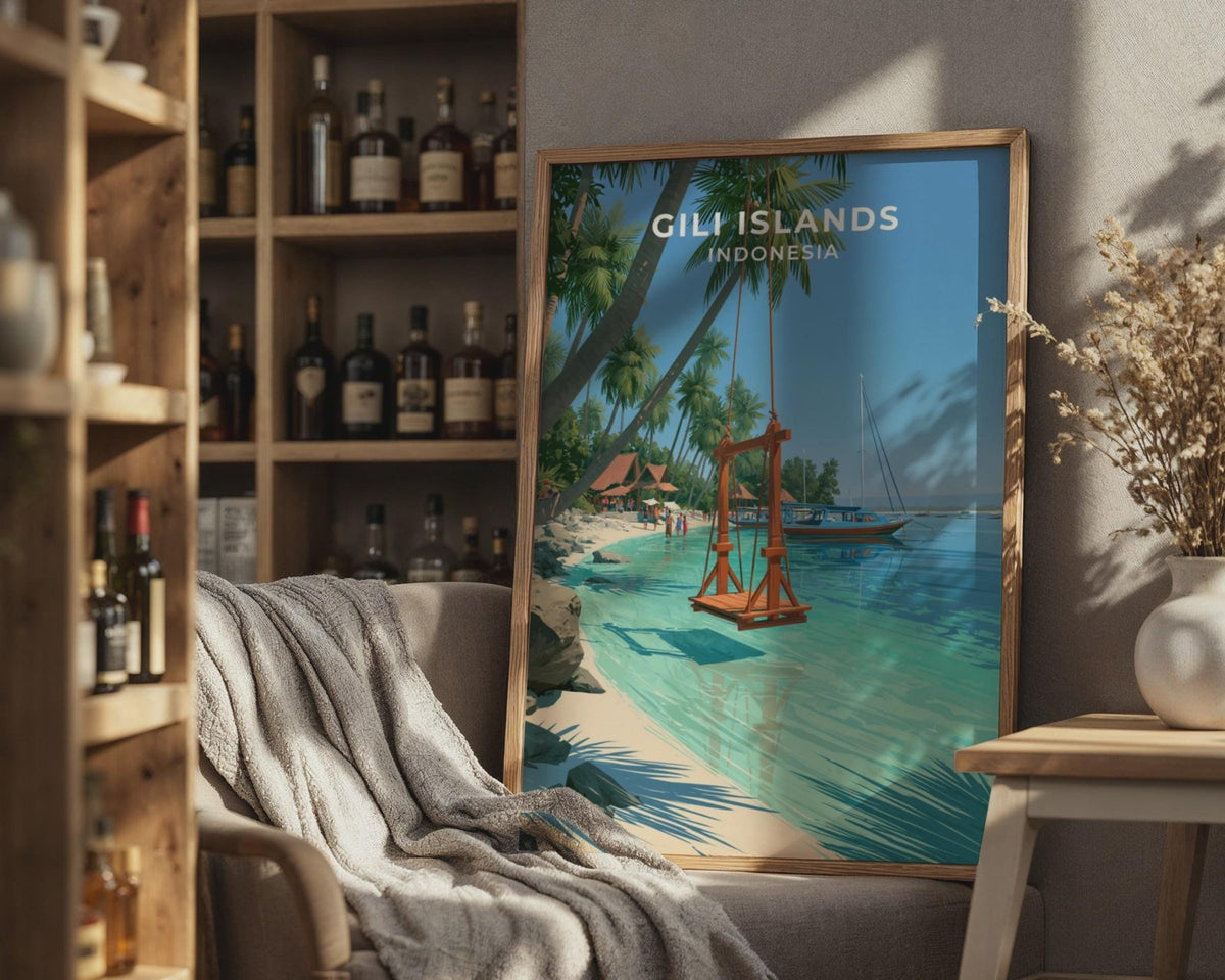Gili Islands Poster - WanderWall