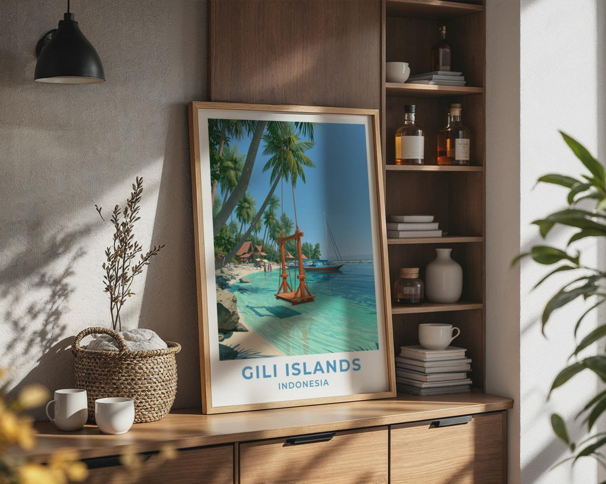 Gili Islands Poster - WanderWall
