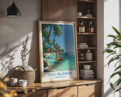 Gili Islands Poster - WanderWall