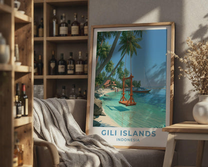 Gili Islands Poster - WanderWall