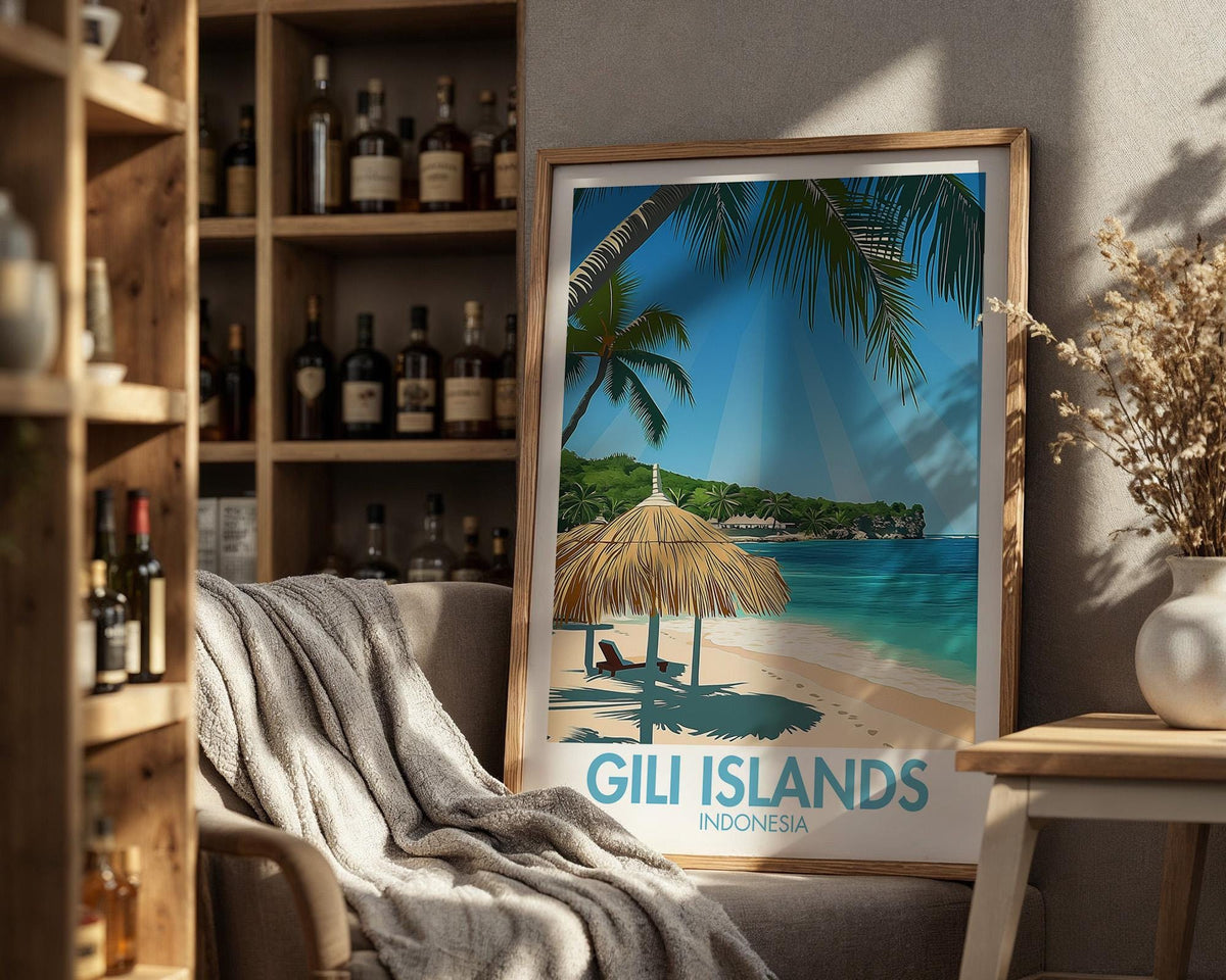 Gili Islands Poster - WanderWall