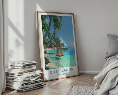 Gili Islands Poster - WanderWall