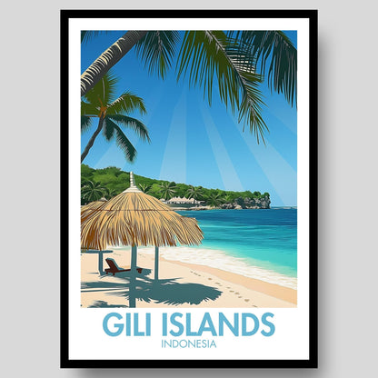 Gili Islands Poster - WanderWall