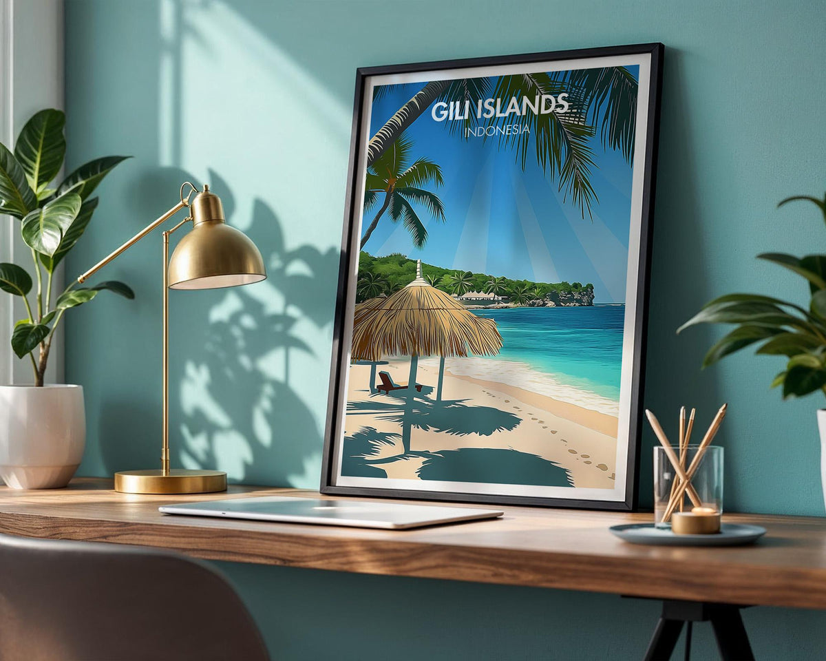 Gili Islands Poster - WanderWall
