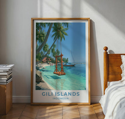 Gili Islands Poster - WanderWall