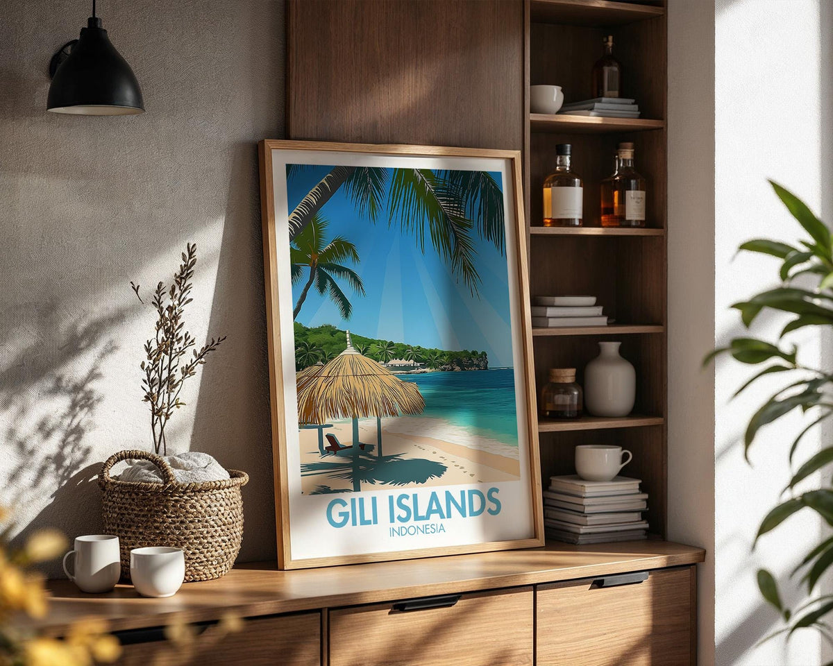 Gili Islands Poster - WanderWall