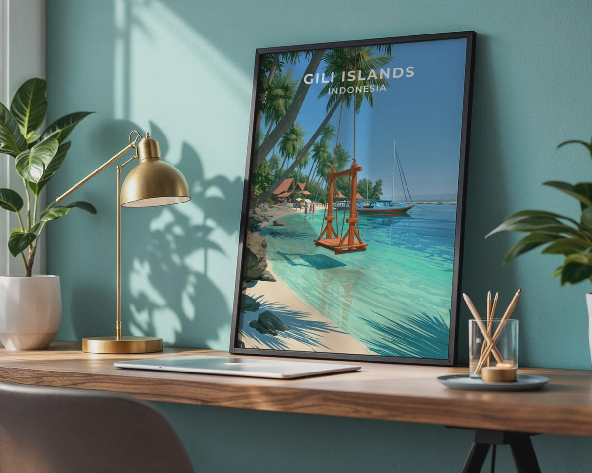 Gili Islands Poster - WanderWall