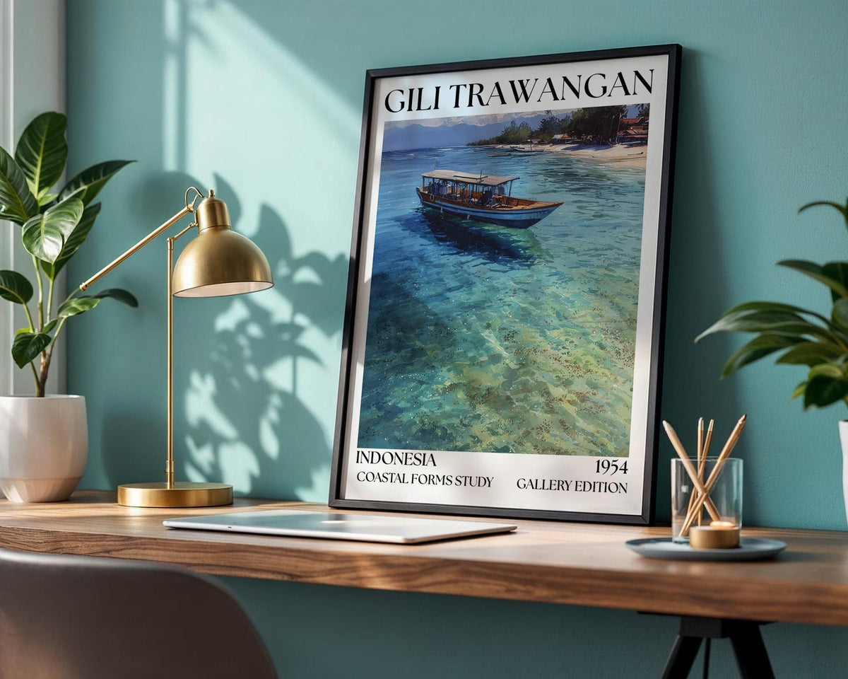 Gili Trawangan Gallery Edition Poster - WanderWall