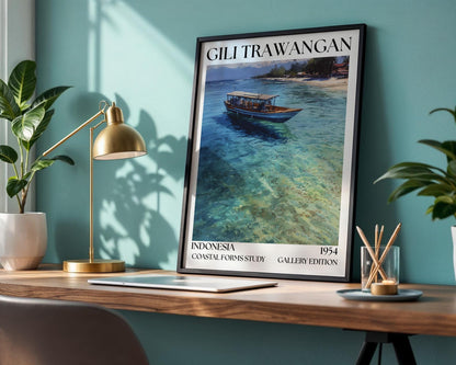 Gili Trawangan Gallery Edition Poster - WanderWall