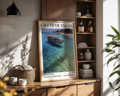 Gili Trawangan Gallery Edition Poster - WanderWall