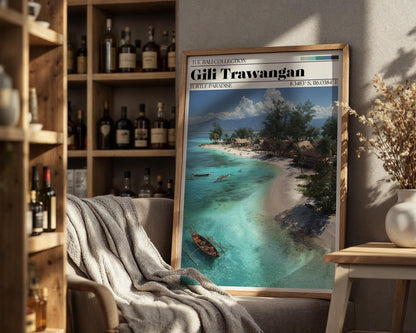 Gili Trawangan Poster - WanderWall