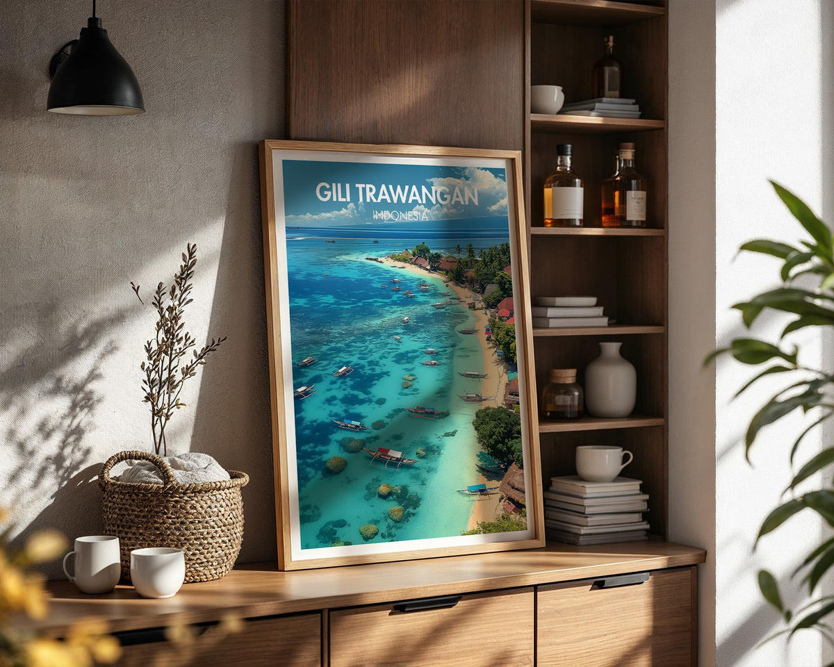 Gili Trawangan Poster - WanderWall