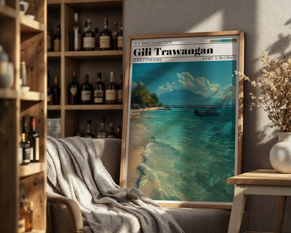 Gili Trawangan Poster - WanderWall
