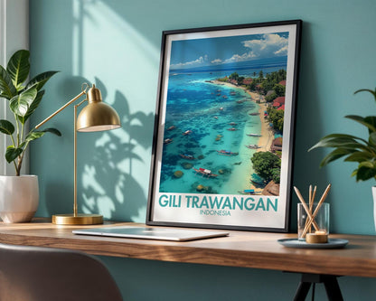 Gili Trawangan Poster - WanderWall