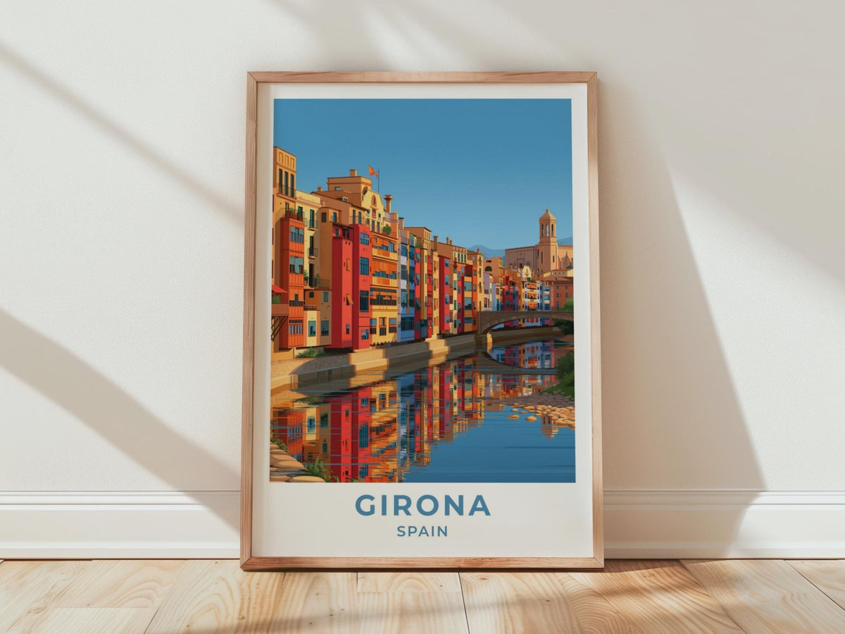 Girona Poster - WanderWall