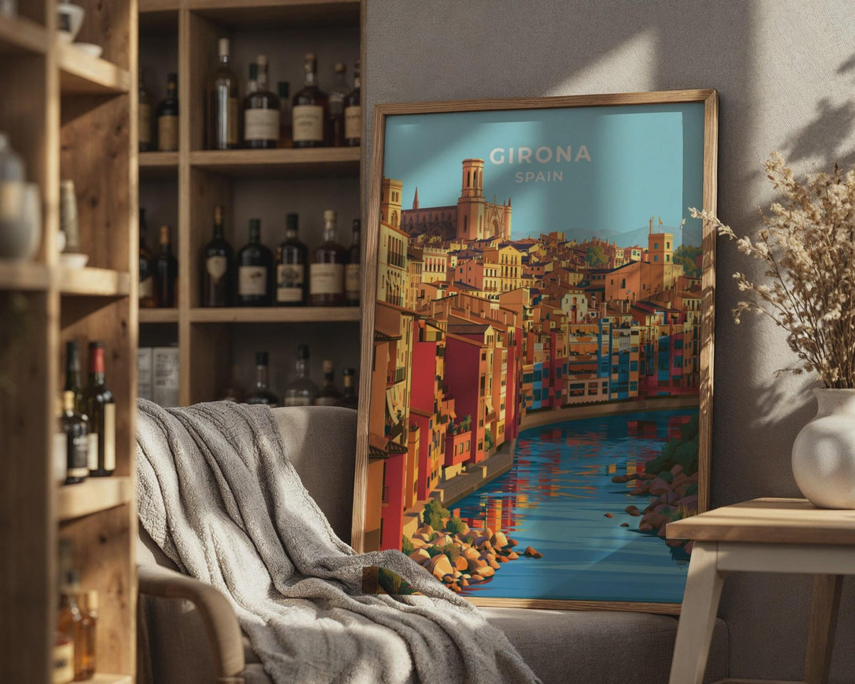 Girona Poster - WanderWall