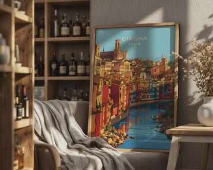 Girona Poster - WanderWall