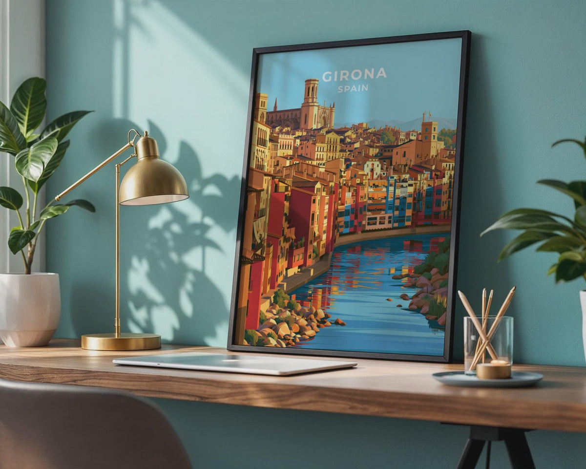 Girona Poster - WanderWall
