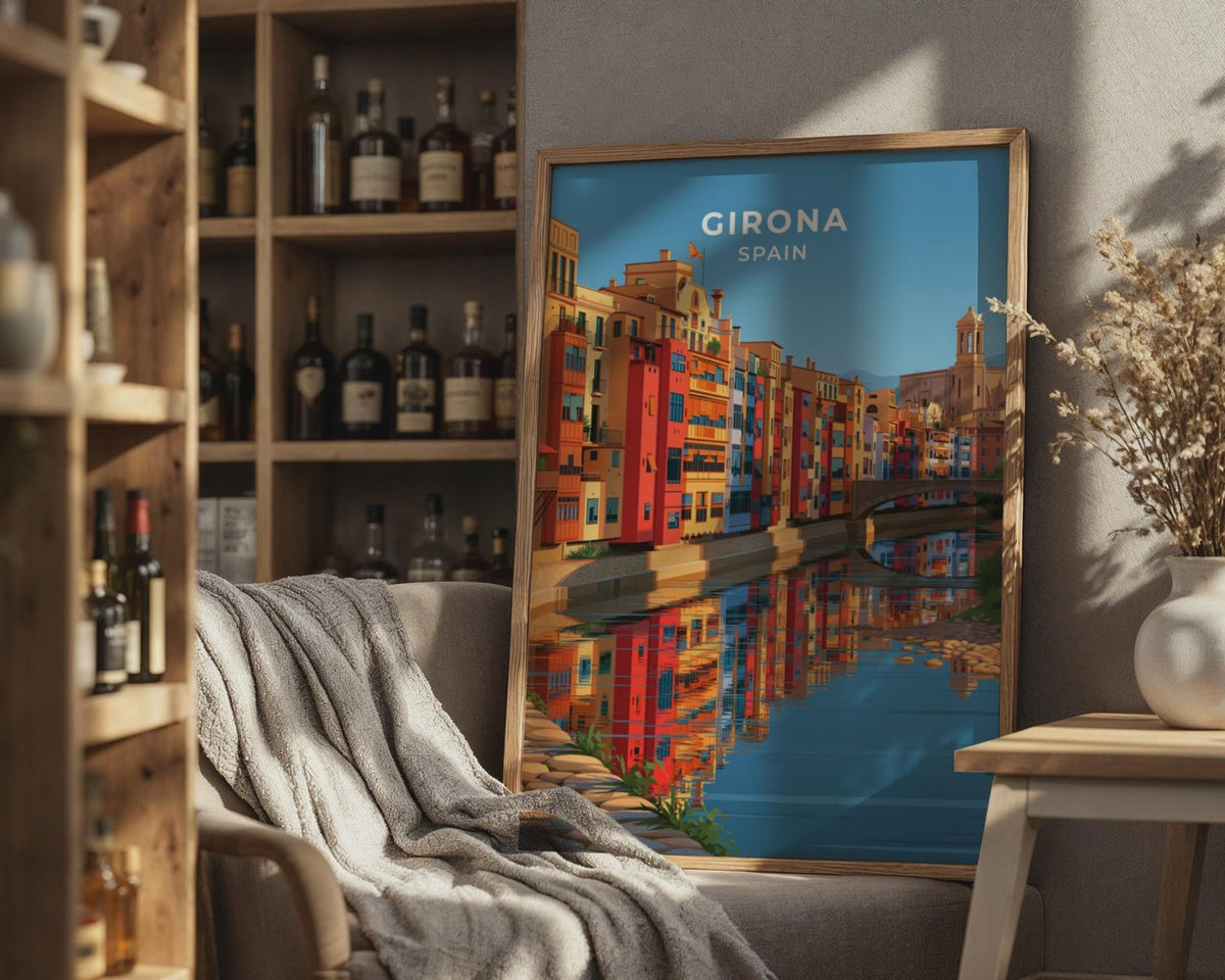 Girona Poster - WanderWall