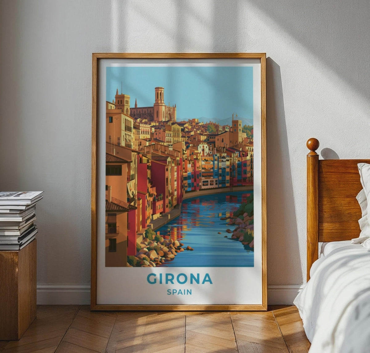 Girona Poster - WanderWall