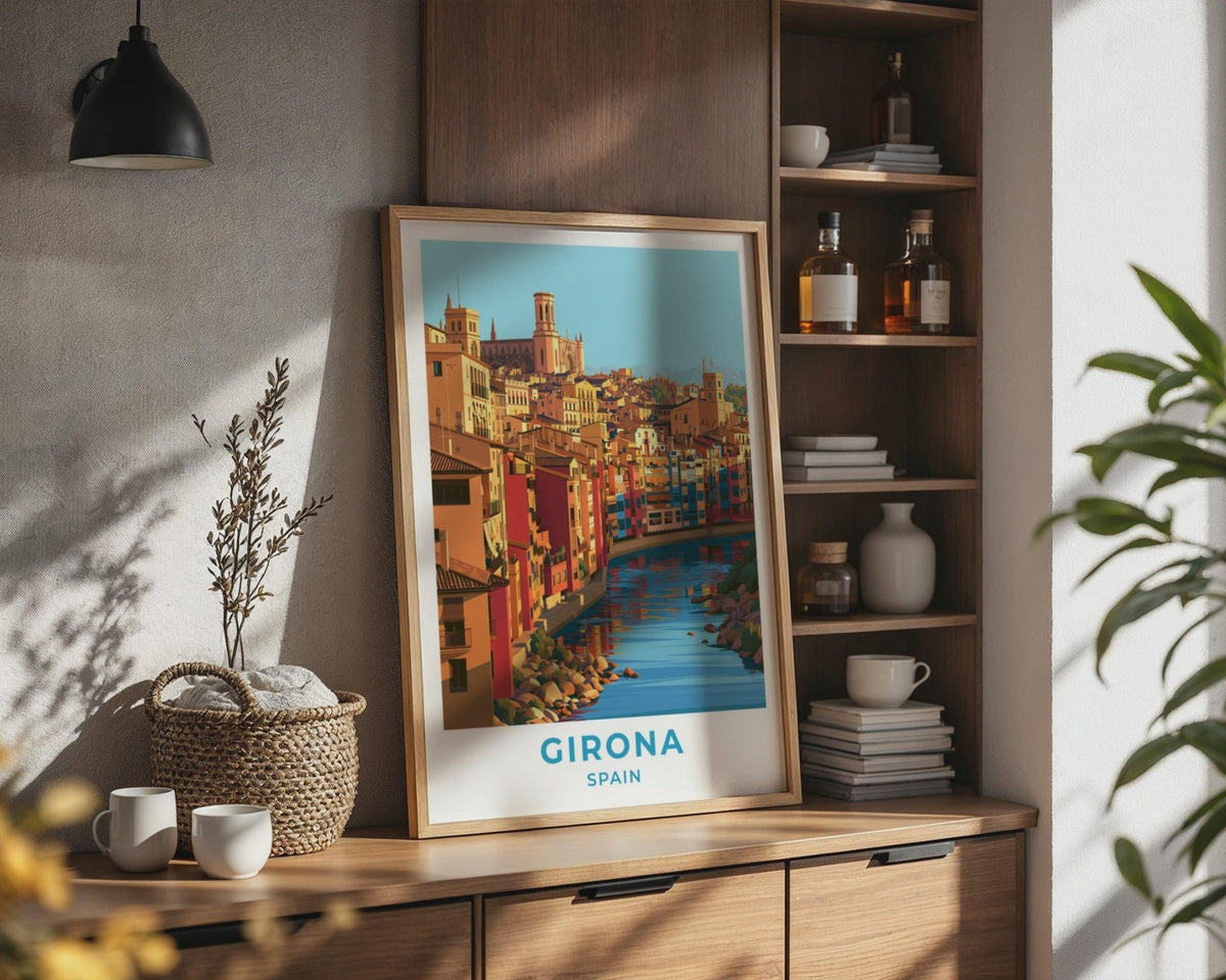 Girona Poster - WanderWall