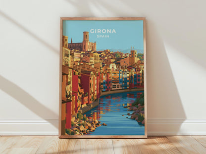Girona Poster - WanderWall
