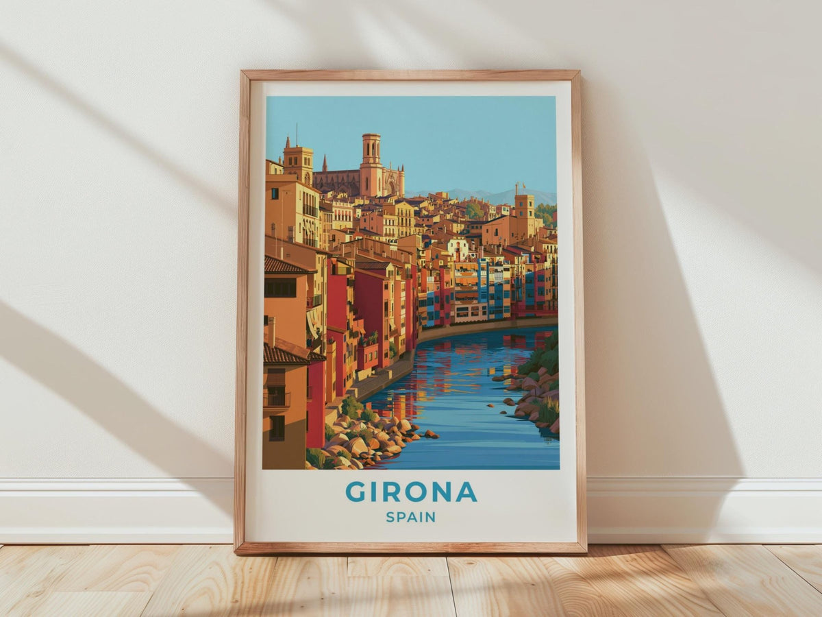 Girona Poster - WanderWall