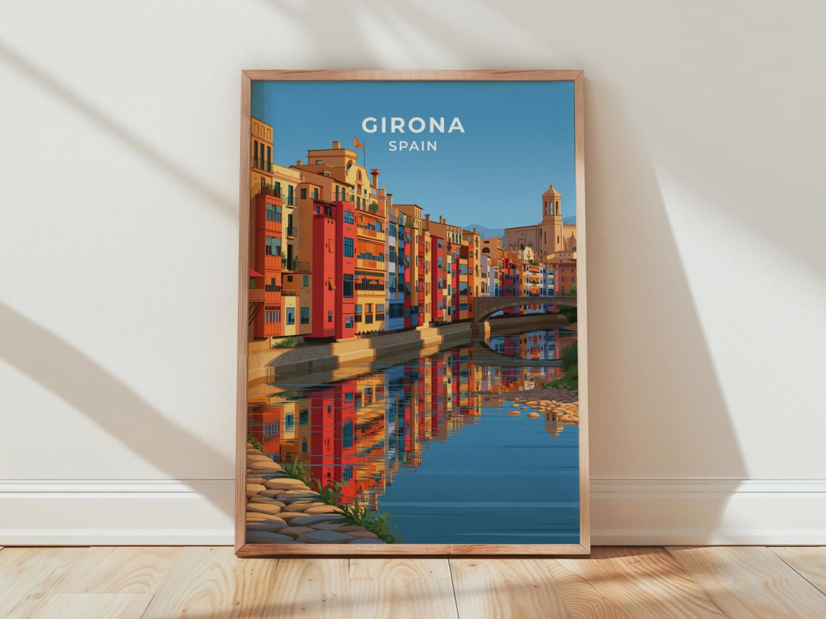 Girona Poster - WanderWall