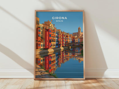 Girona Poster - WanderWall
